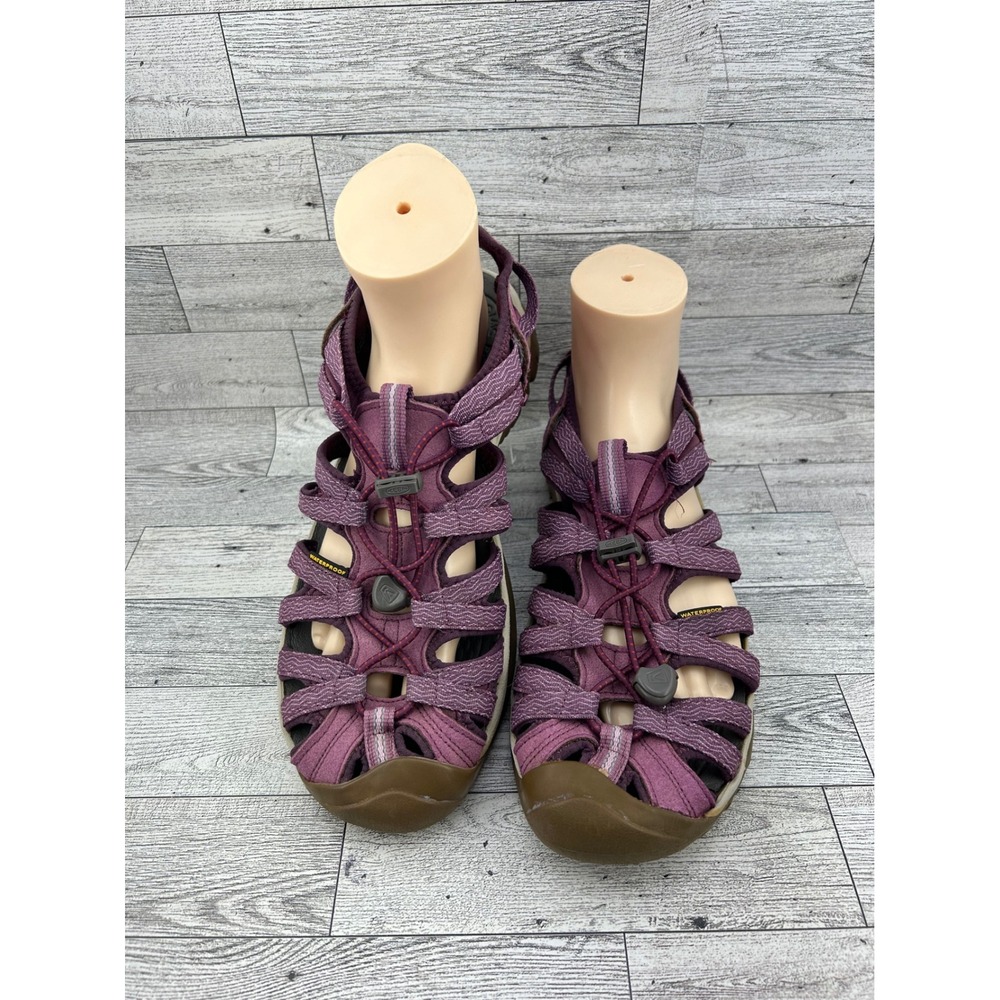Keen Whisper Purple Beet Red Waterproof Hiking Water Sandals 1016260 Women Sz 11